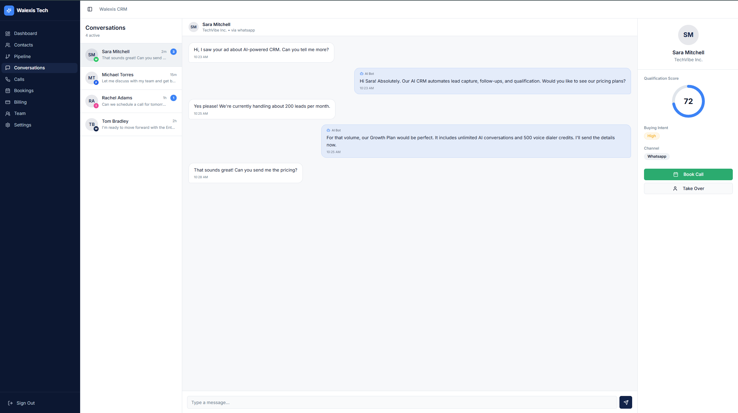 Walexis AI - Custom AI Sales System gallery image
