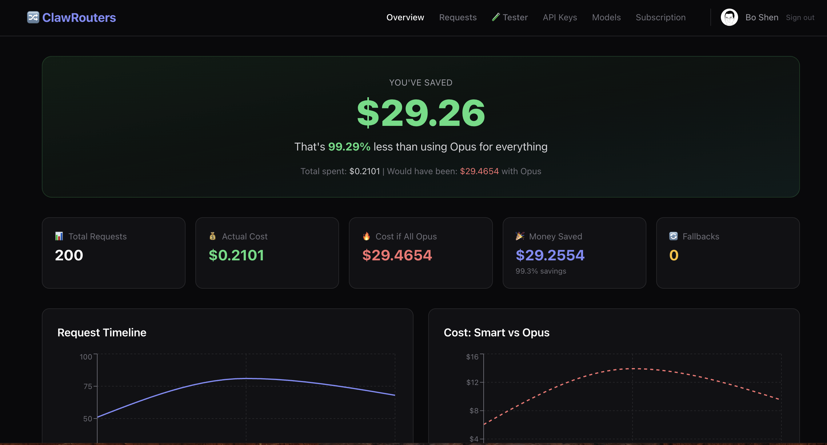 ClawRouters - Screenshot 2 showing product features and functionality