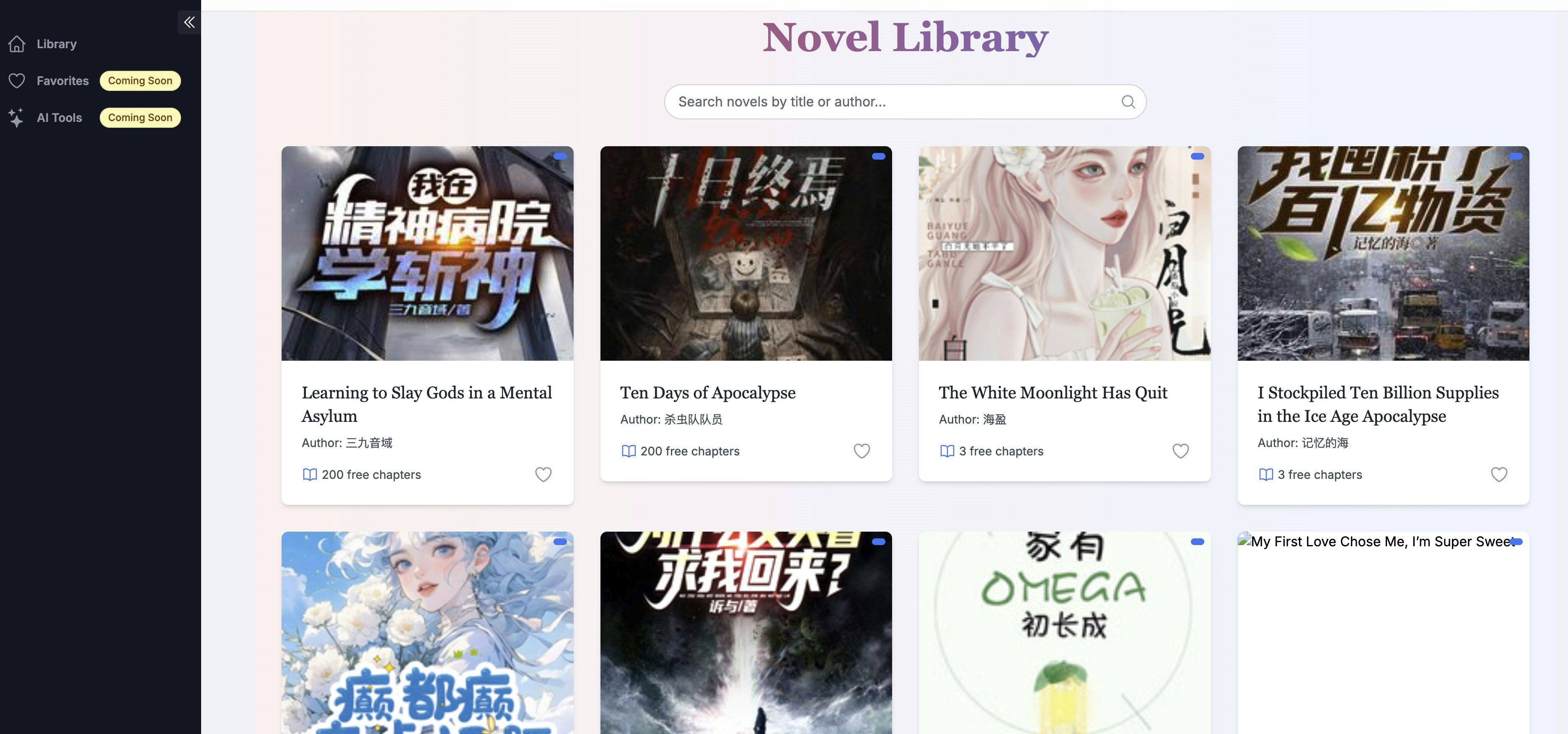 Media Terokai Novel Web Cina - Cari genre yang unik dan cerita yang mendalam 1