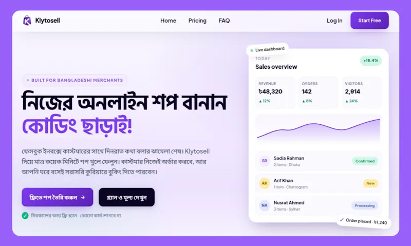 Klytosell screenshot 1