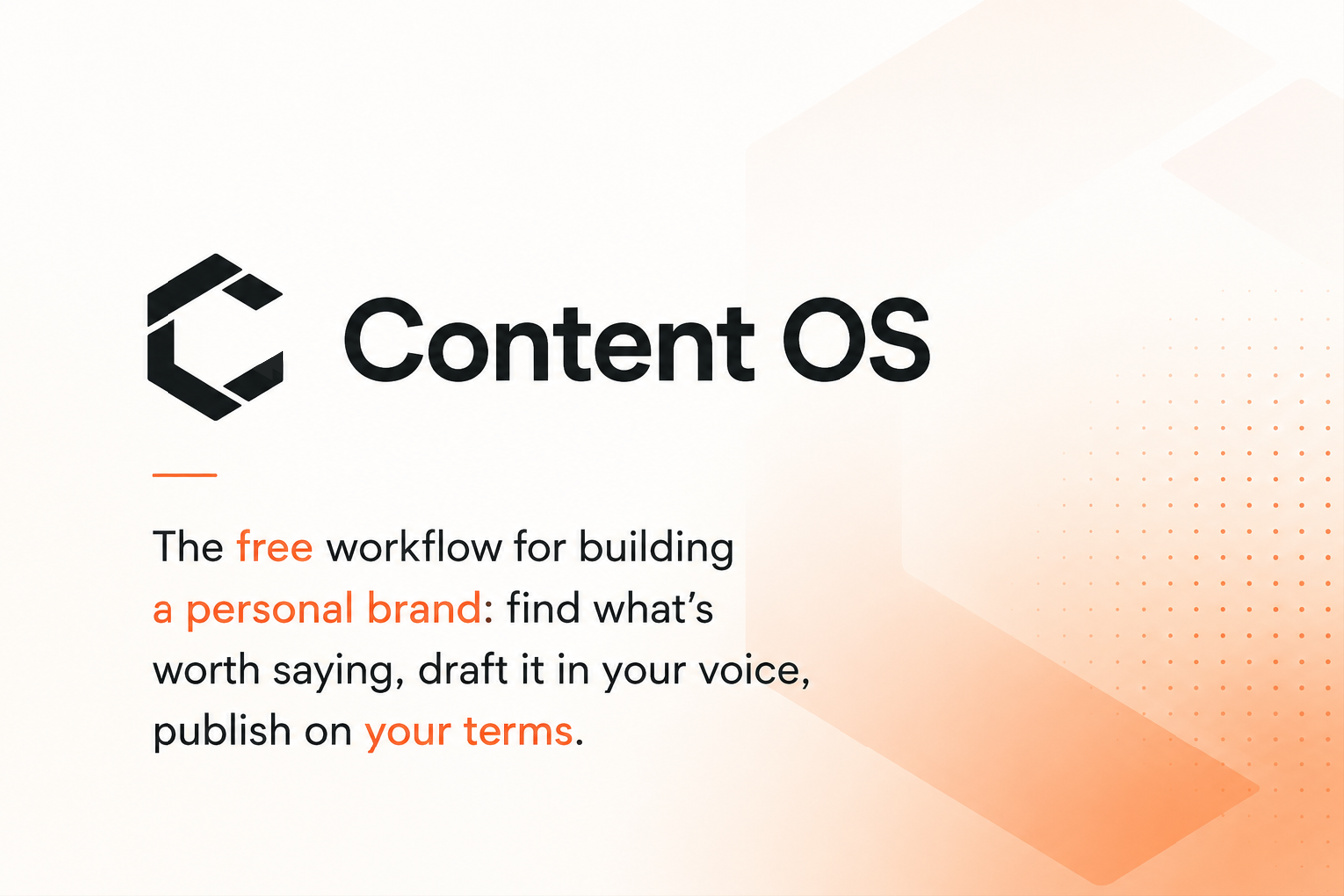 Content OS gallery image