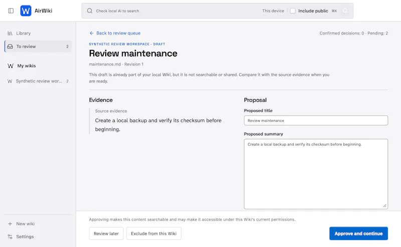 AirWiki screenshot 4