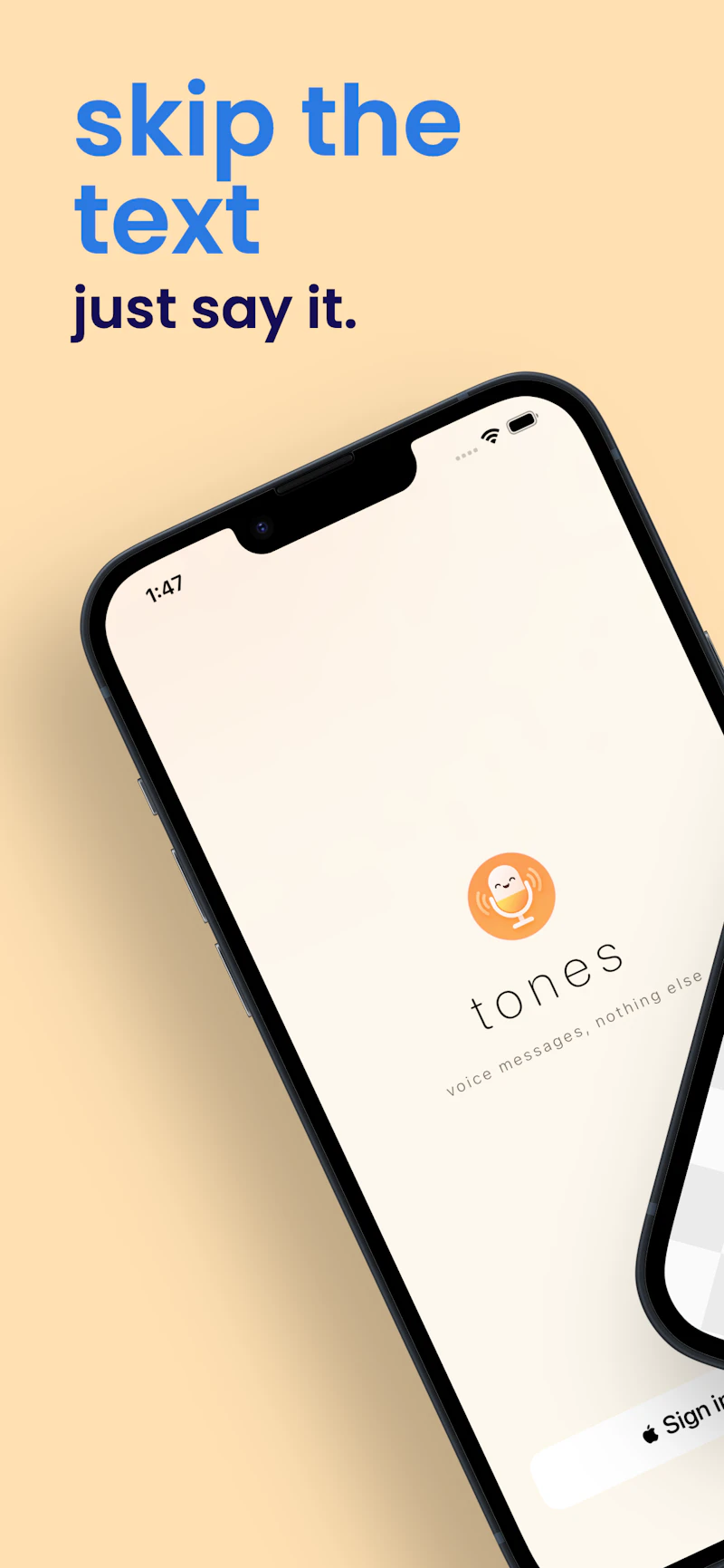 Tones screenshot 1