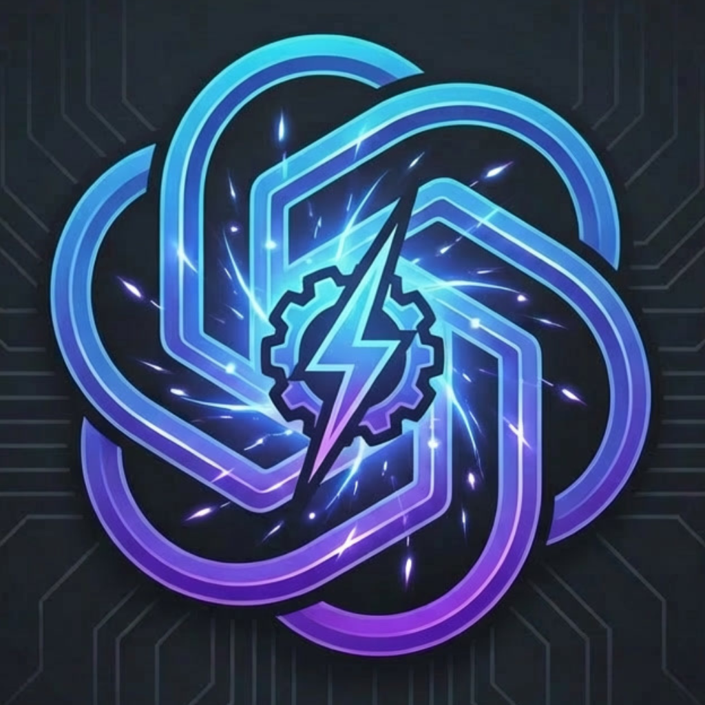 ChatGPT Power - Product Hunt launch logo and brand identity