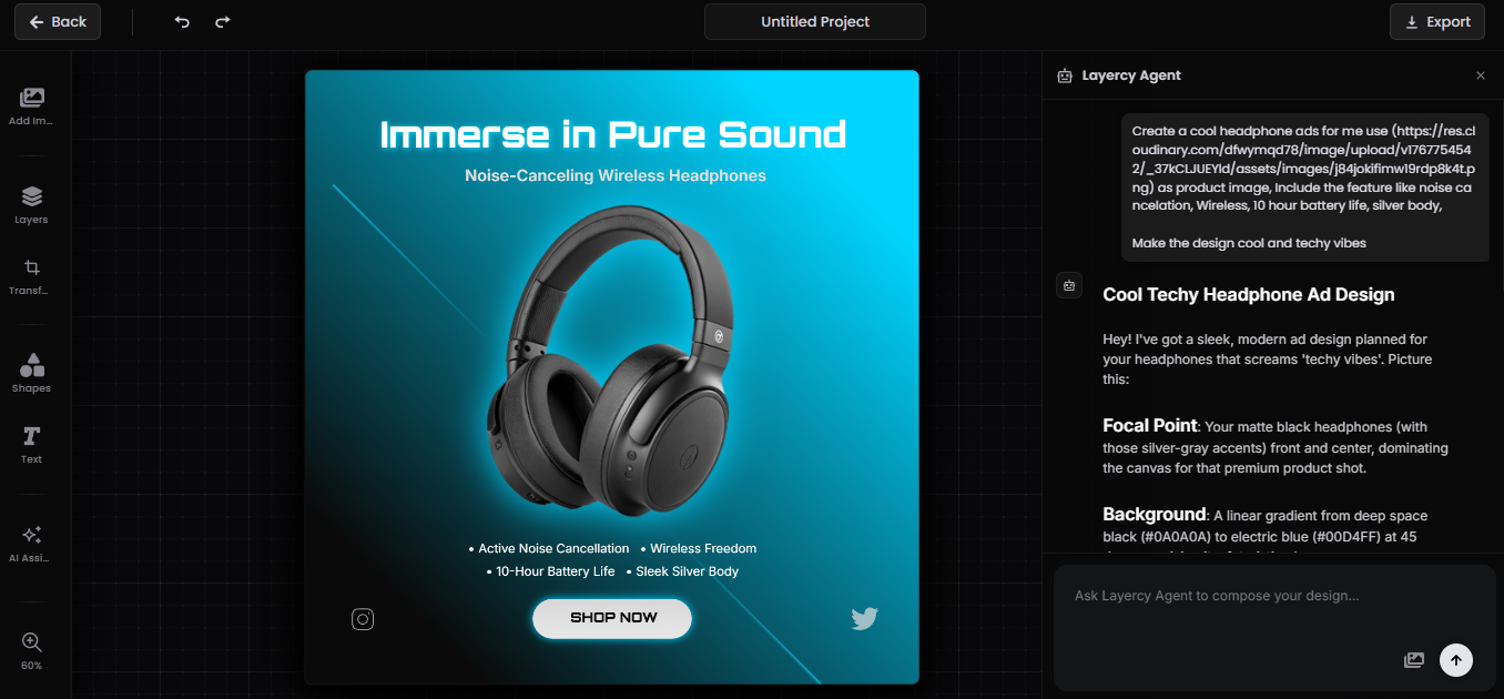 Layercy - Main product screenshot demonstrating key features and user interface