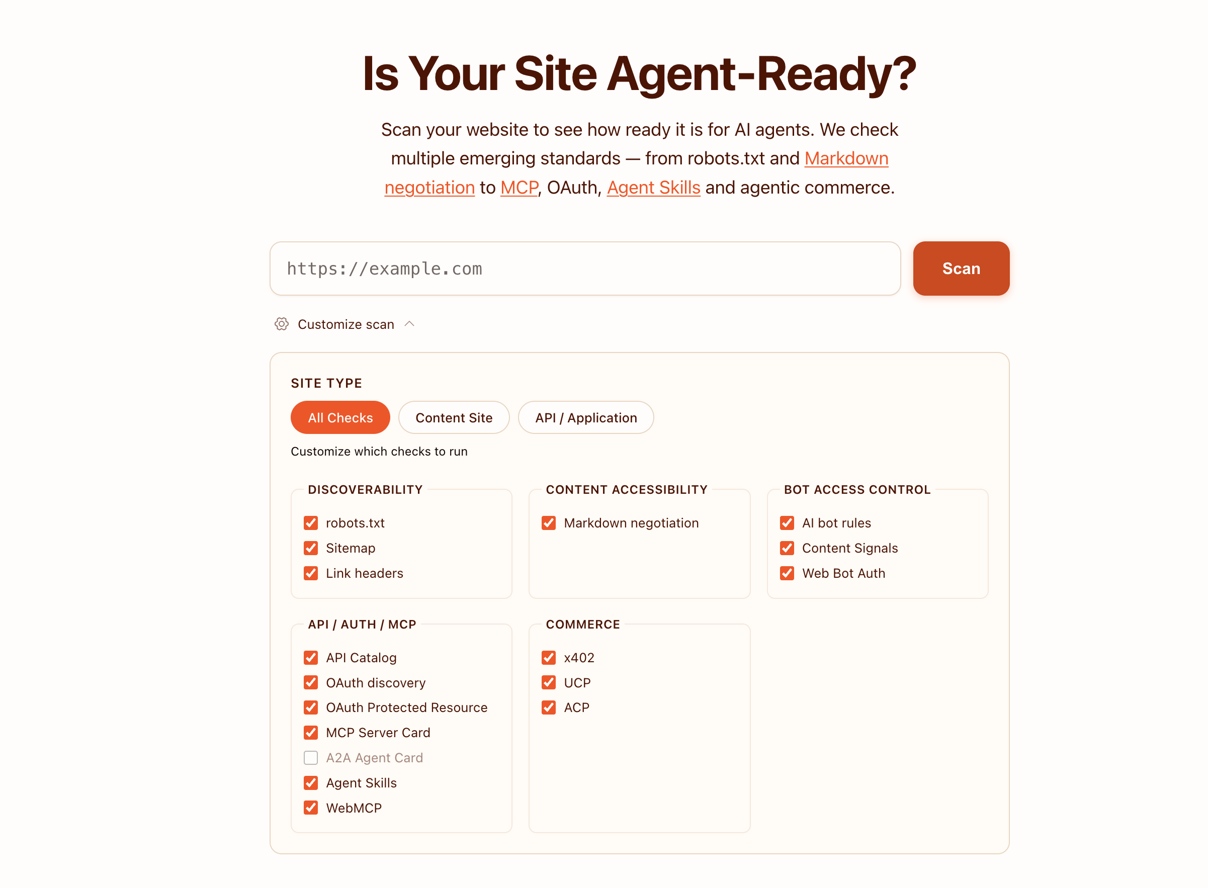 Is Your Site Agent-Ready? by Cloudflare gallery image
