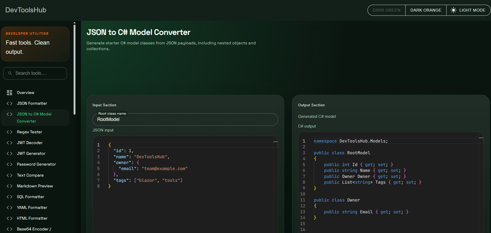 Developer Tools gallery image