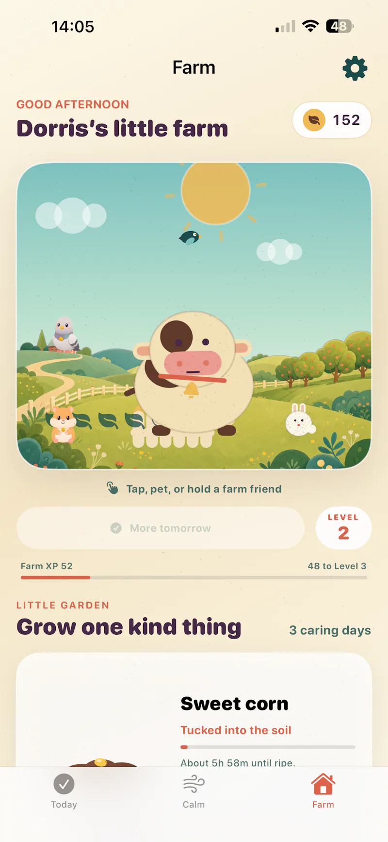 Likeyfarm Small steps grow brighter days screenshot 2