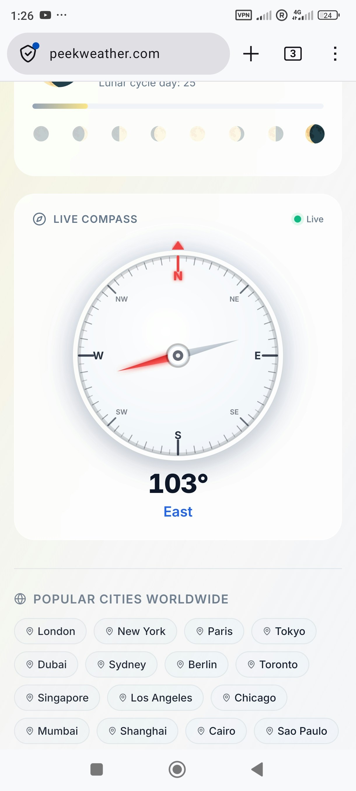PeekWeather gallery image