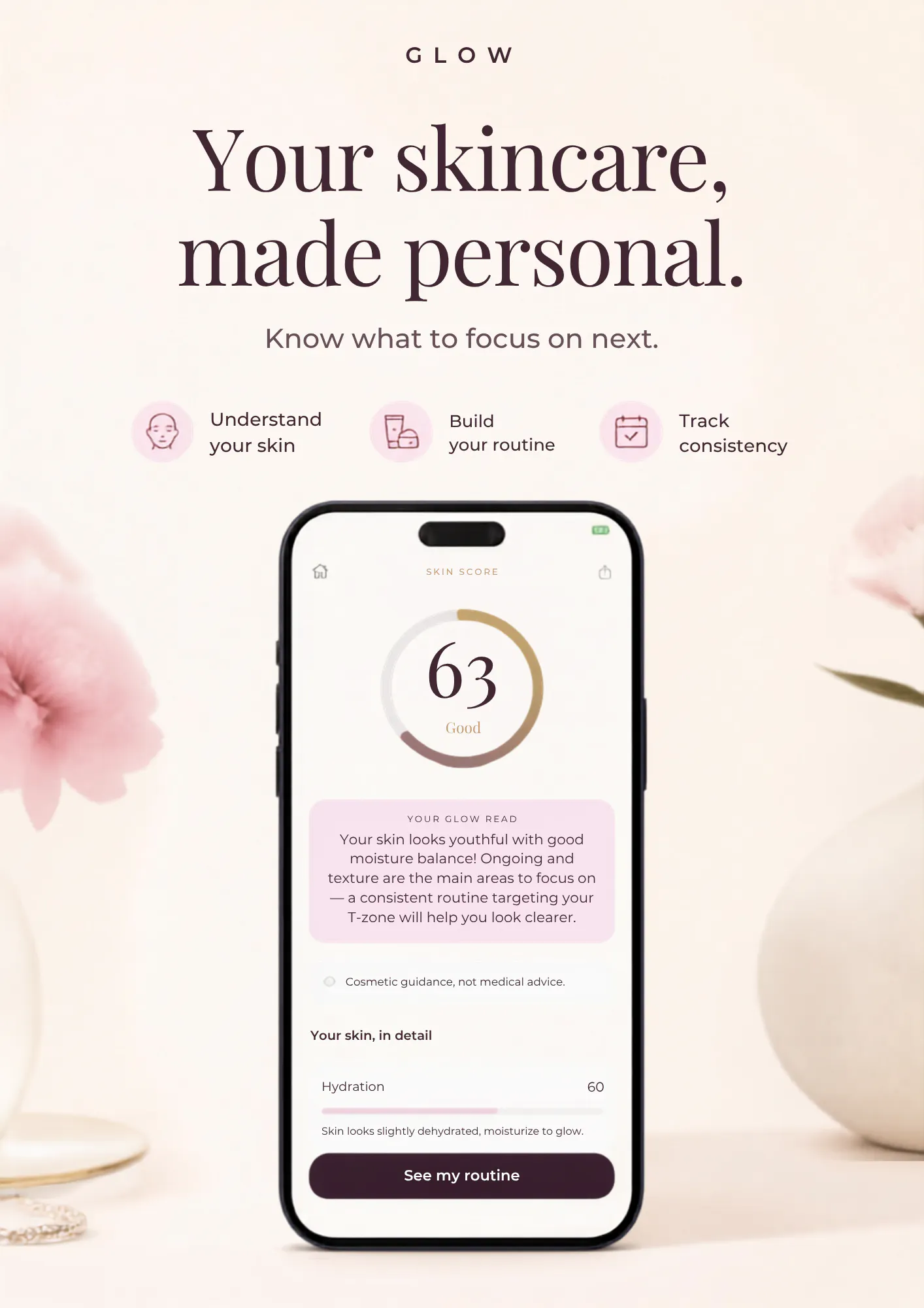Glow Personalized skincare routine gallery image