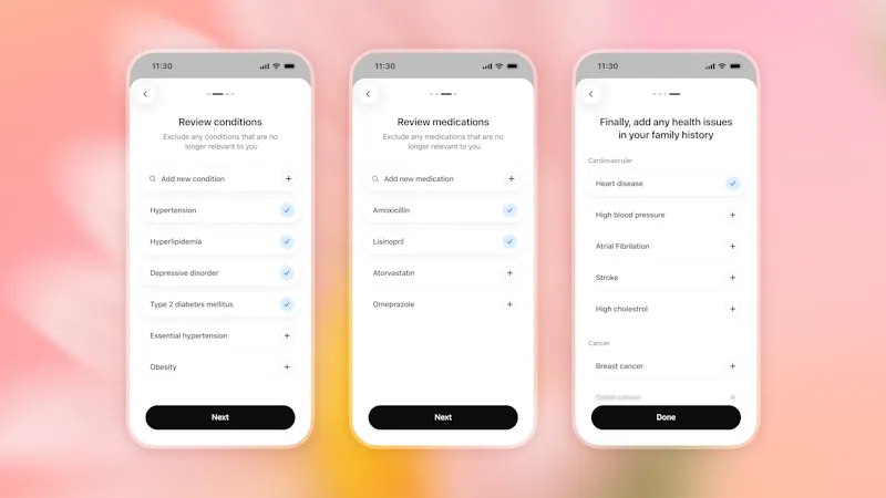 Health in ChatGPT screenshot 4