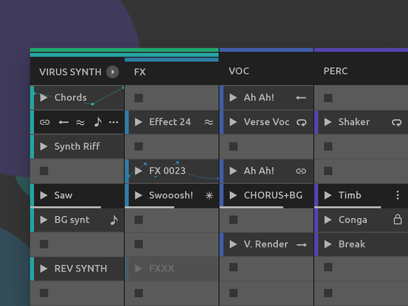 Ableton Live Redesign gallery image