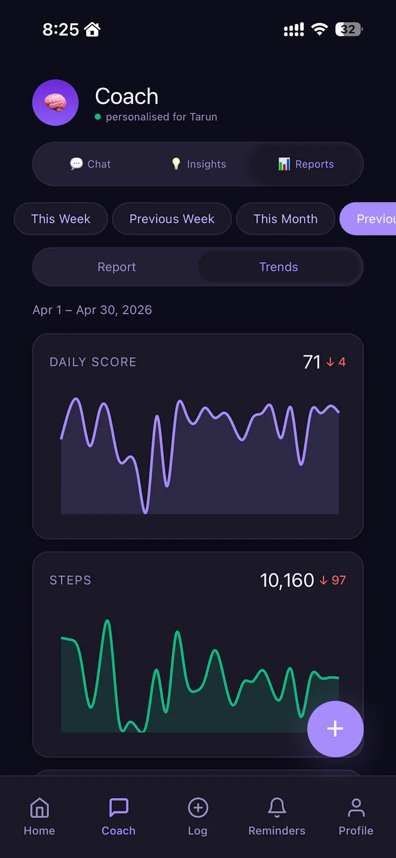 HealthPilot screenshot 2