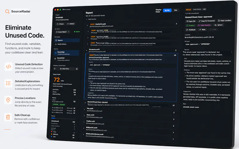 SourceRadar screenshot 4