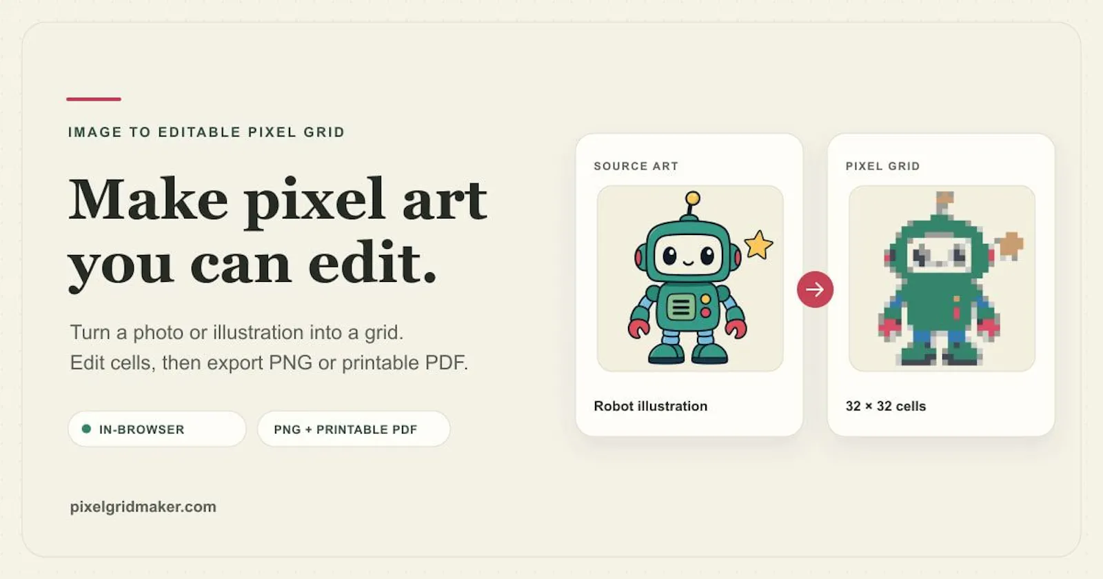PixelGridMaker screenshot 1