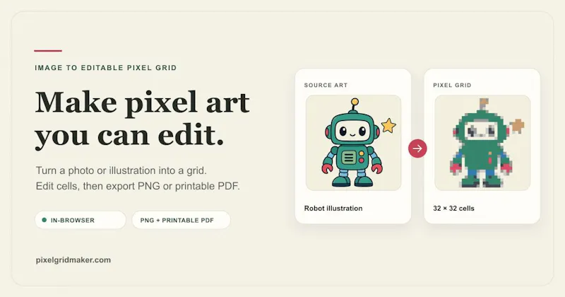 PixelGridMaker screenshot 1