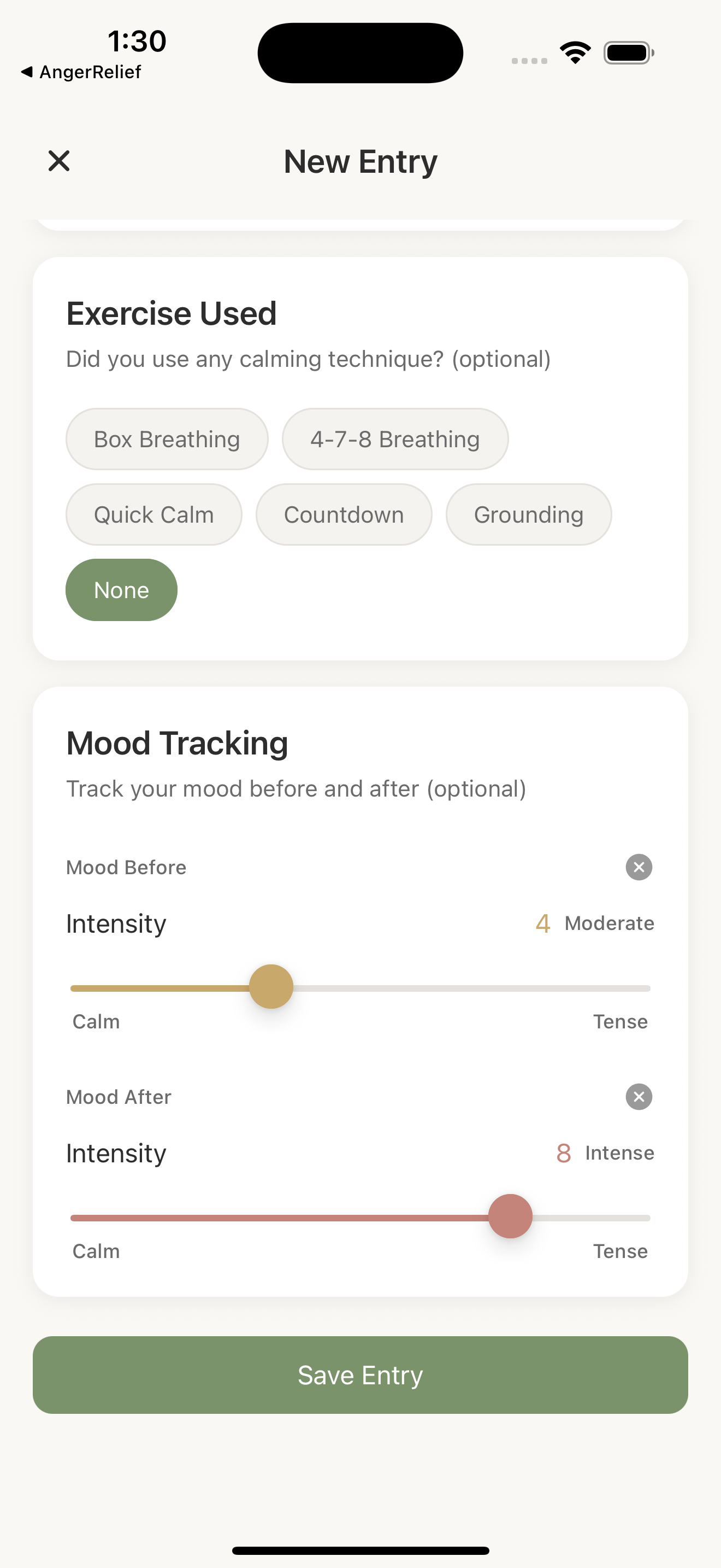 Cooldown - Screenshot 3 showing product features and functionality