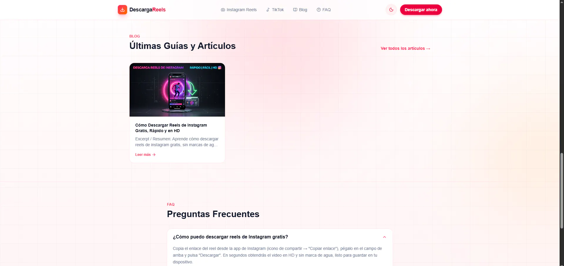 DescargaReels screenshot