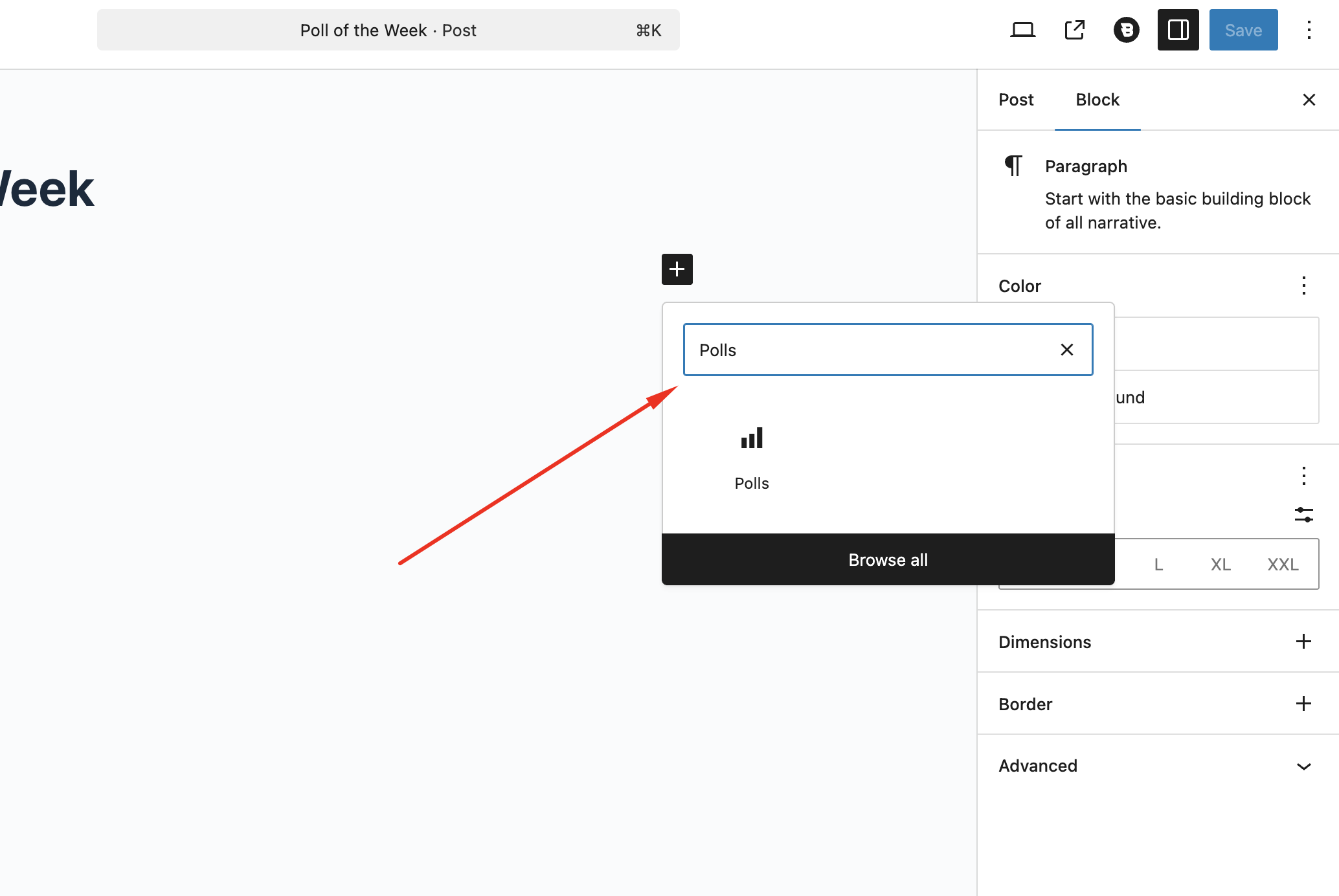 Polls Block for WordPress media 2