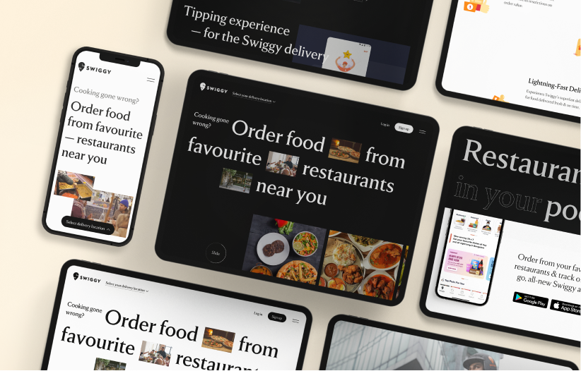 Swiggy Design UI Kit | Figma 2022 gallery image