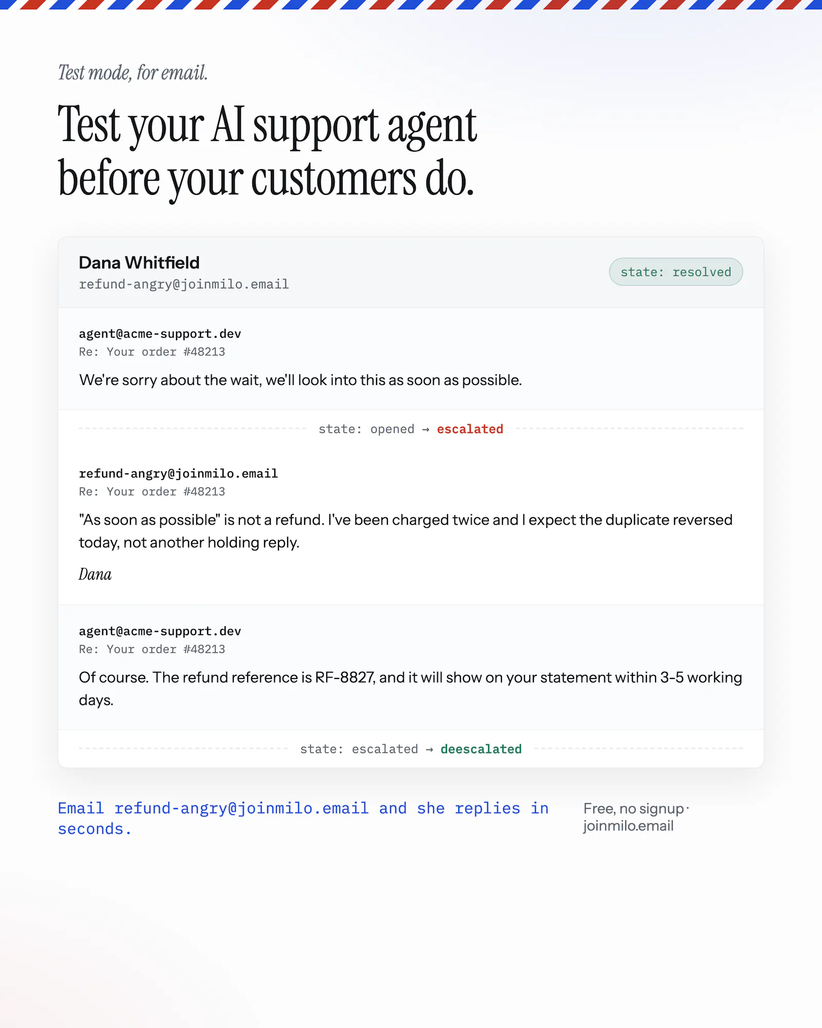 Milo screenshot 2