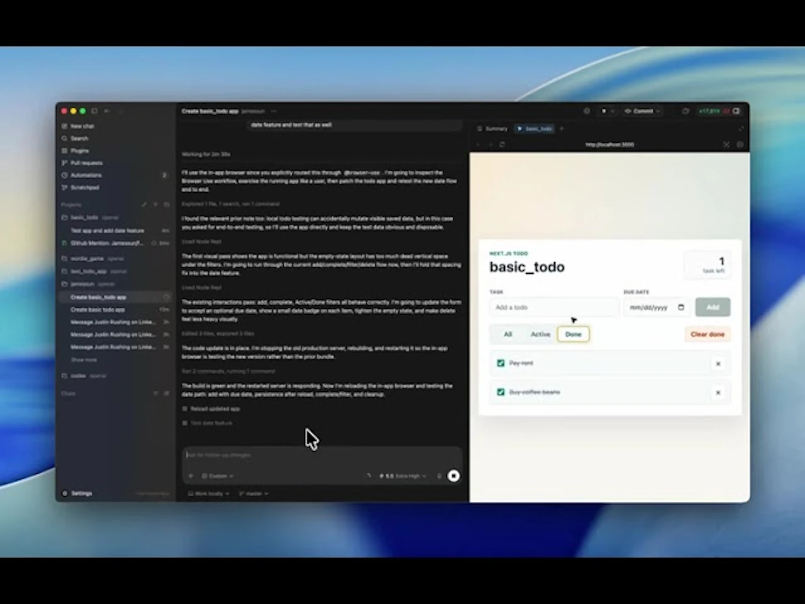 Codex 3.0 by OpenAI screenshot 1 (video preview)