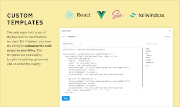 Export Code gallery image