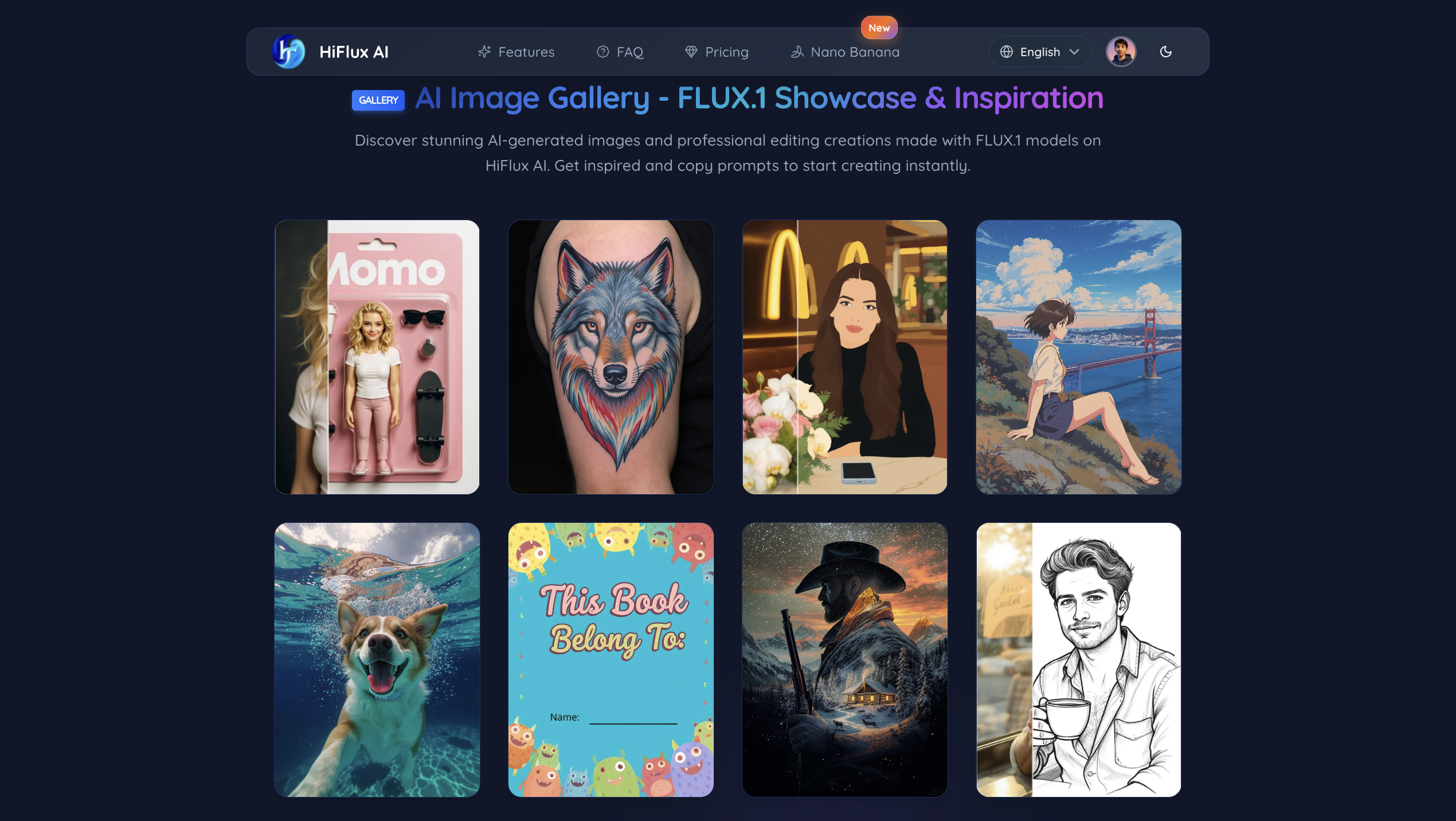 Media Hiflux ai - Buat gambar dengan berbual, bukan alat 5