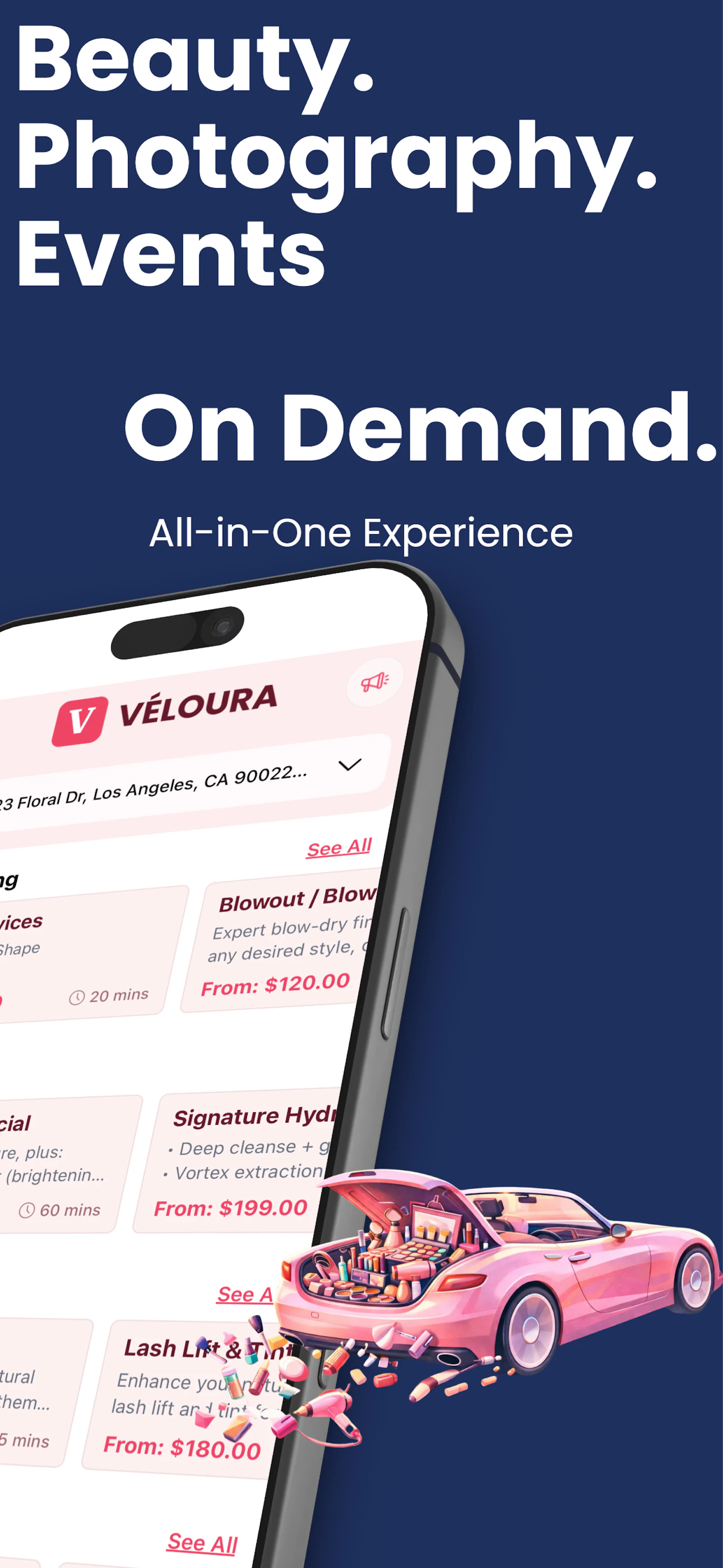 VÉLOURA Beauty on Dmeand screenshot 3