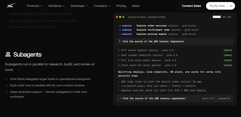 Grok 4.6 screenshot 6