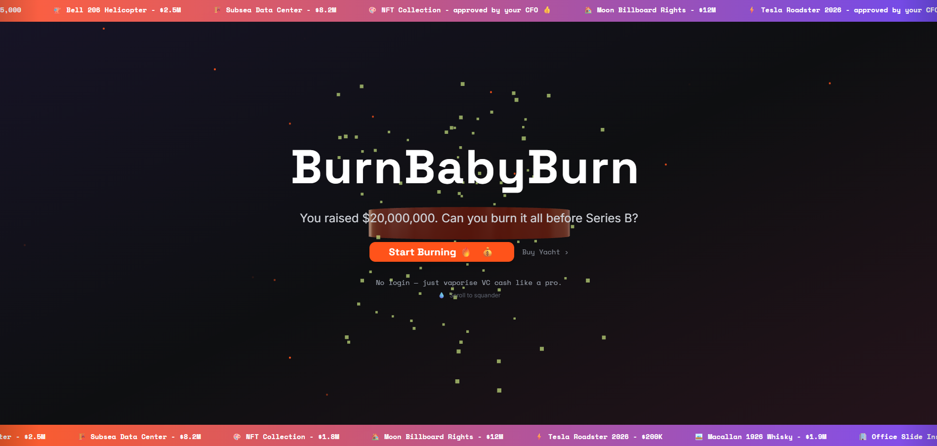 Burnbabyburn: juego de simulación de VC media 1