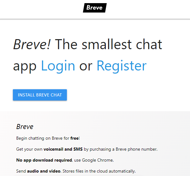 Breve Chat gallery image