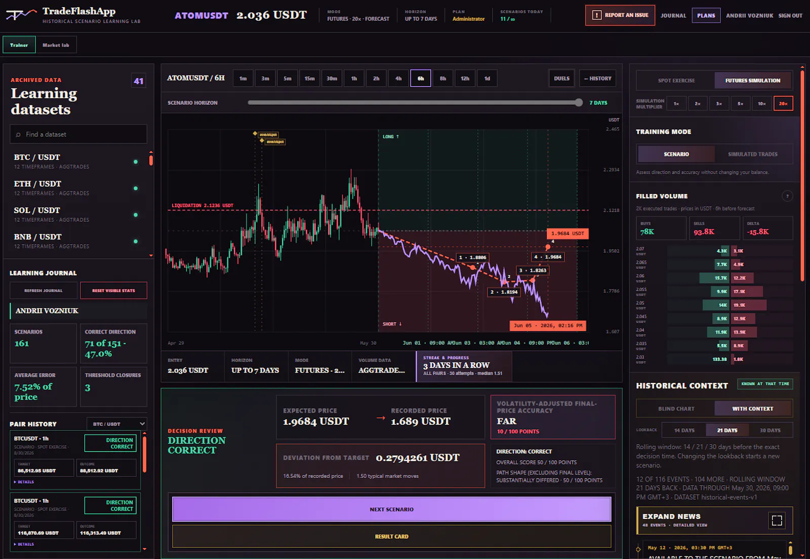 TradeFlashApp screenshot 2