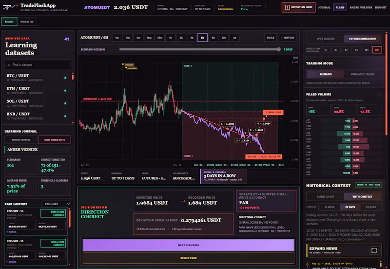 TradeFlashApp screenshot 2