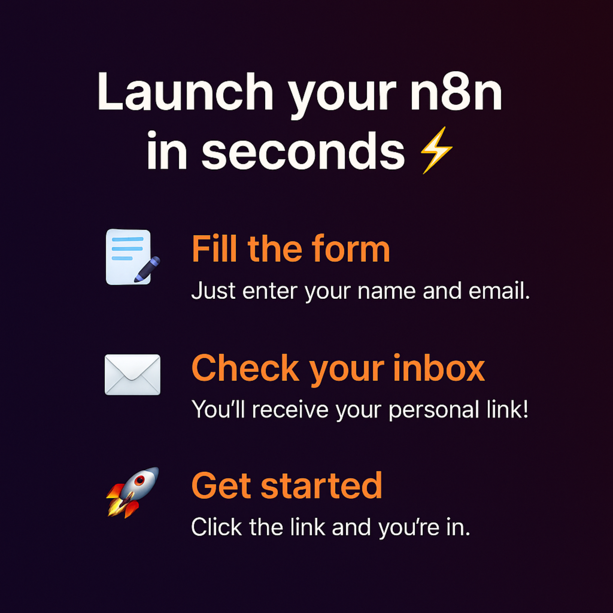 n8nhost.io - Automazione ospitata senza sforzo con N8N pronto in pochi minuti. media 3