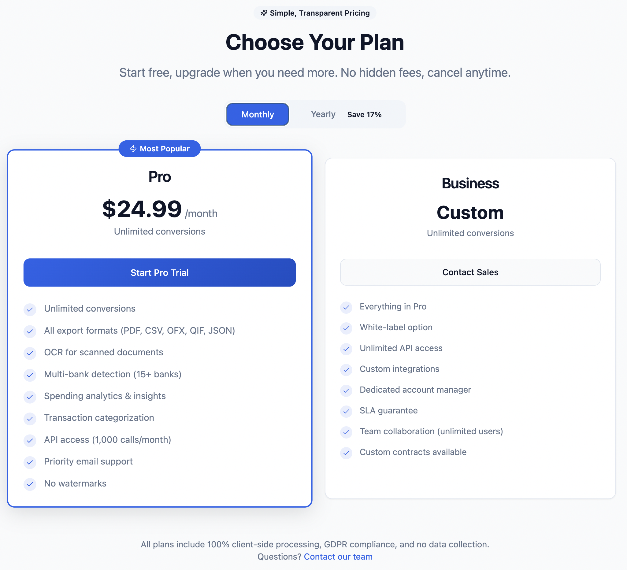 Média StatementConverThub - Convertir instantanément les relevés bancaires en n'importe quel format 2