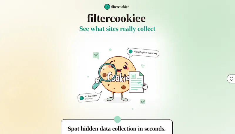 FilterCookiee screenshot 2