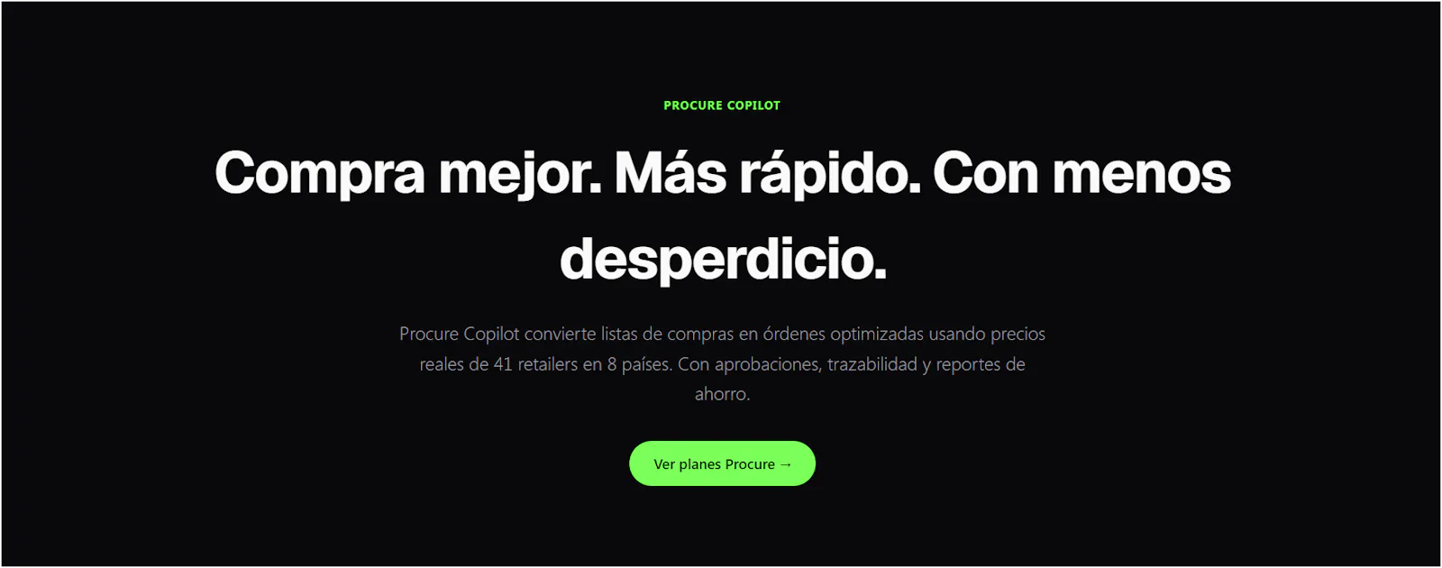 Procure Copilot screenshot 3