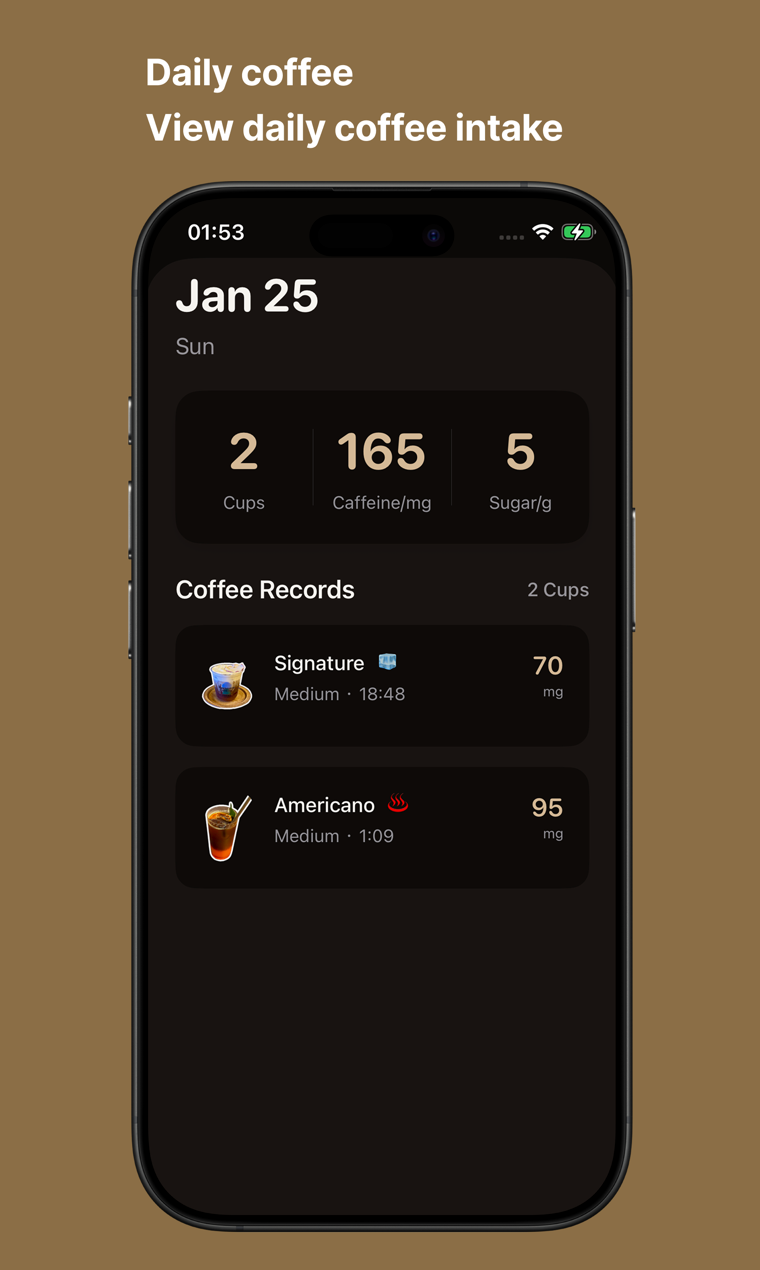 Cafeor - Daily Coffee Tracker gallery image