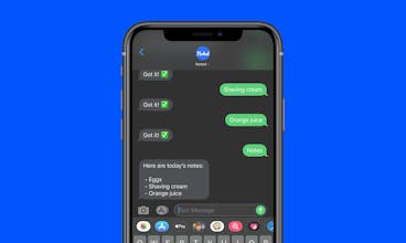 Noted SMS gallery image