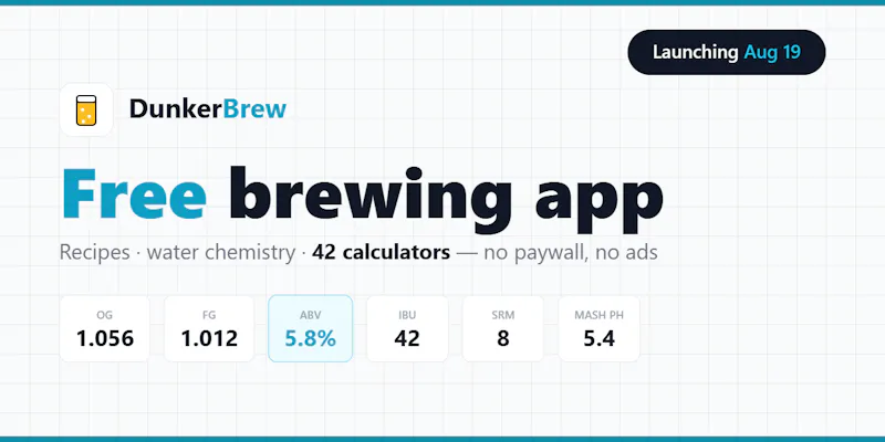 DunkerBrew screenshot 1
