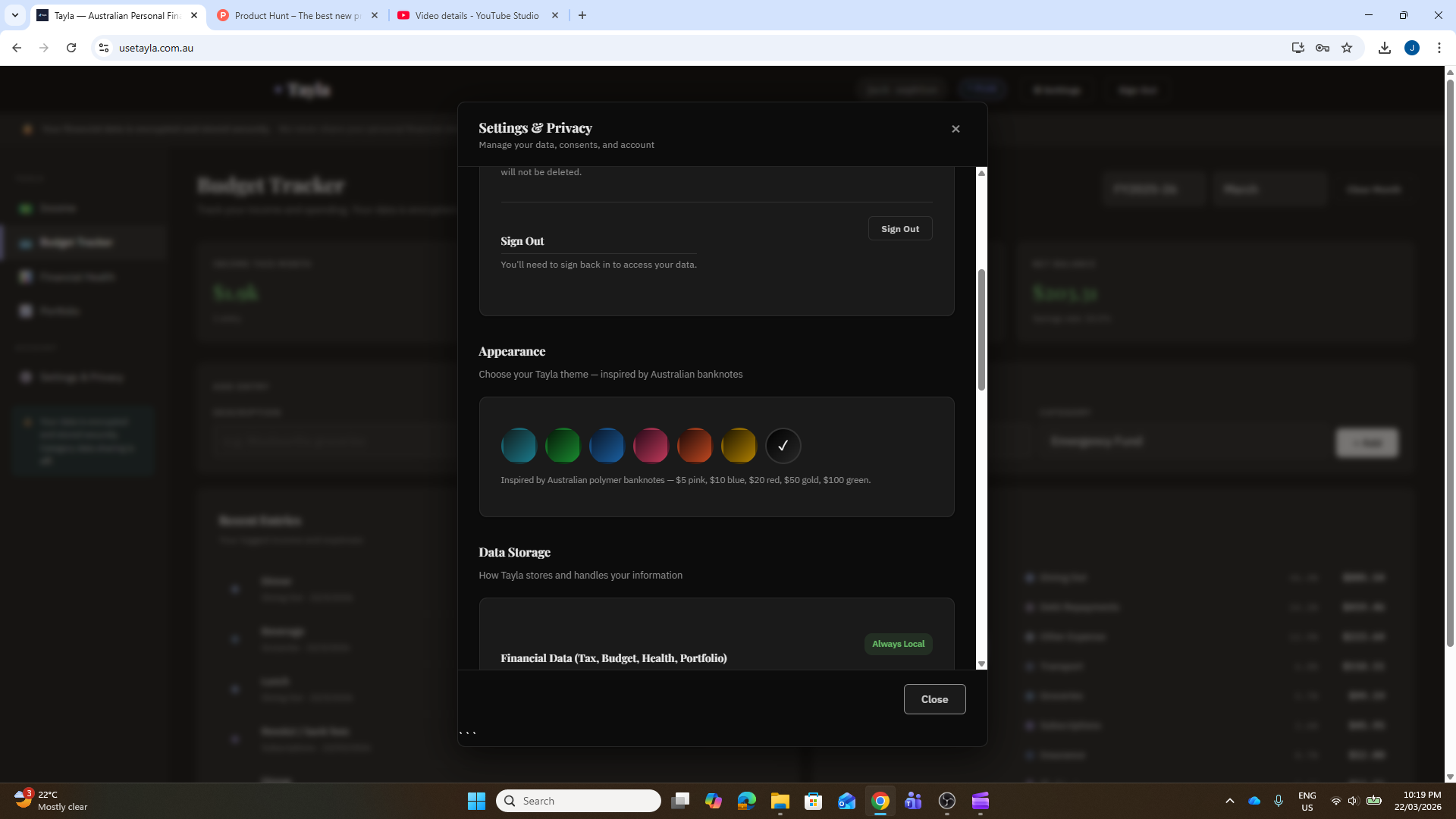 Tayla — Australian Personal Finance gallery image