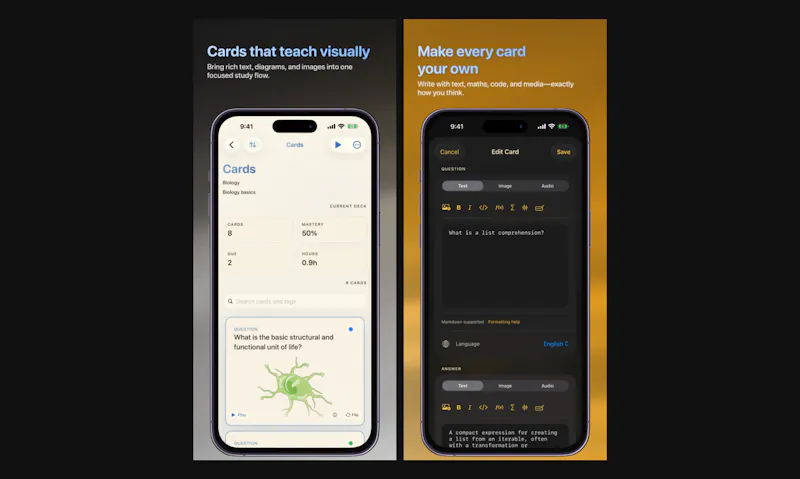 JustFlip! — Flashcards app screenshot 2