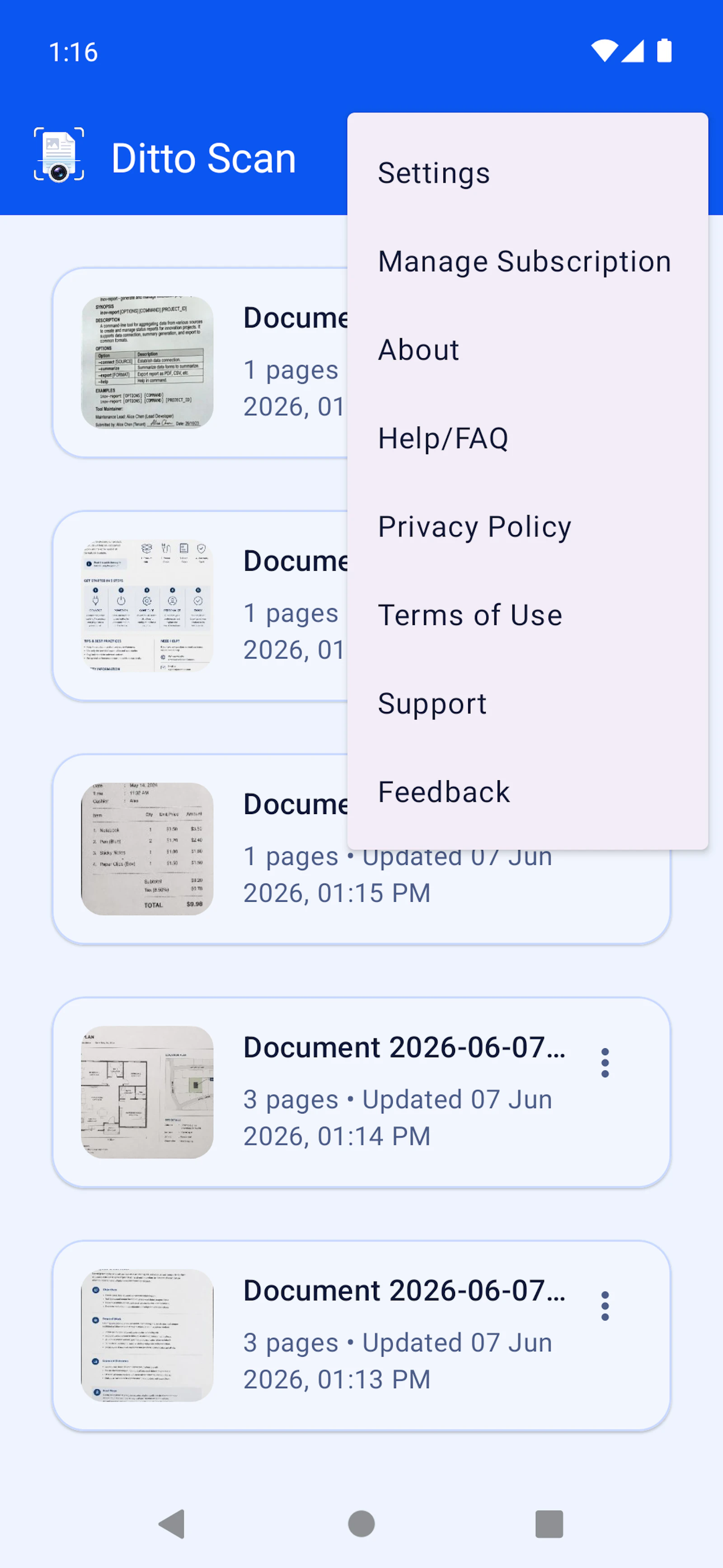 Ditto Scan: Document Scanner screenshot 10