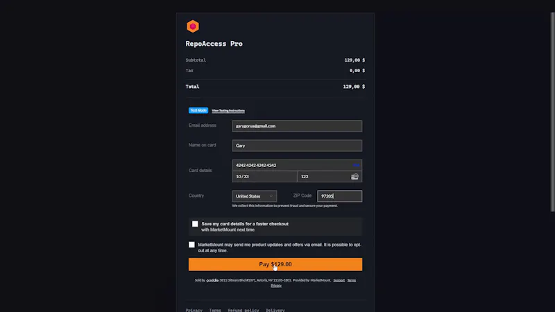 RepoAccess screenshot 3