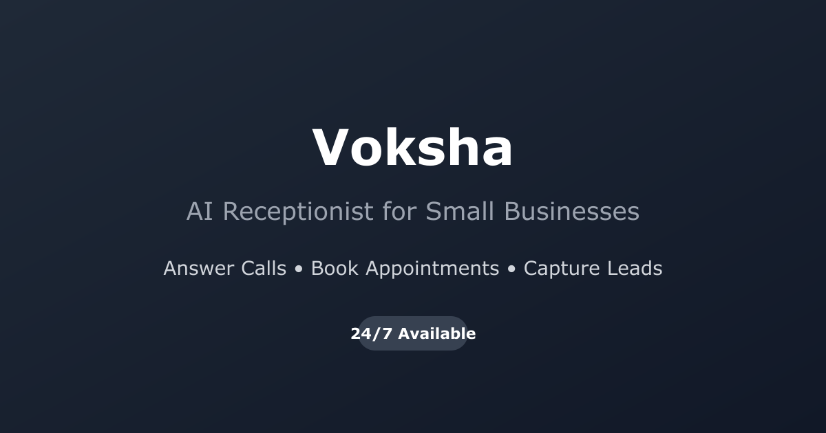 Voksha - Main product screenshot demonstrating key features and user interface