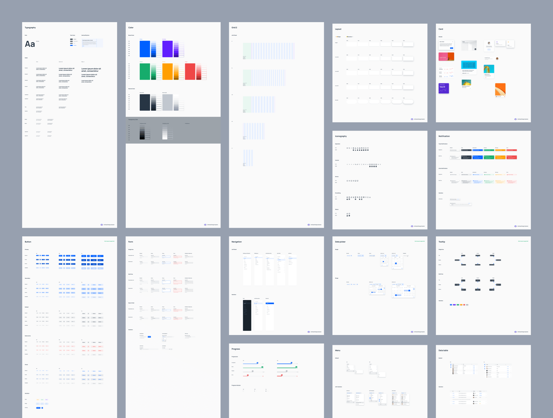 Unitload Design System gallery image