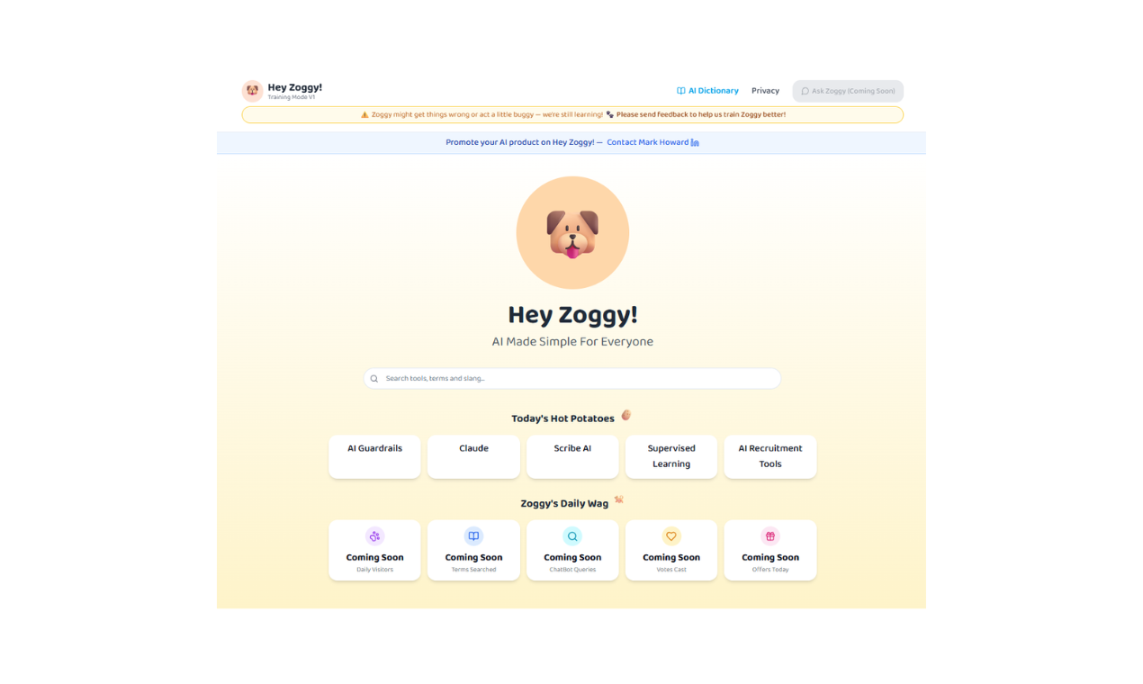 Media Hey Zoggy - AI Mudah untuk semua orang 2
