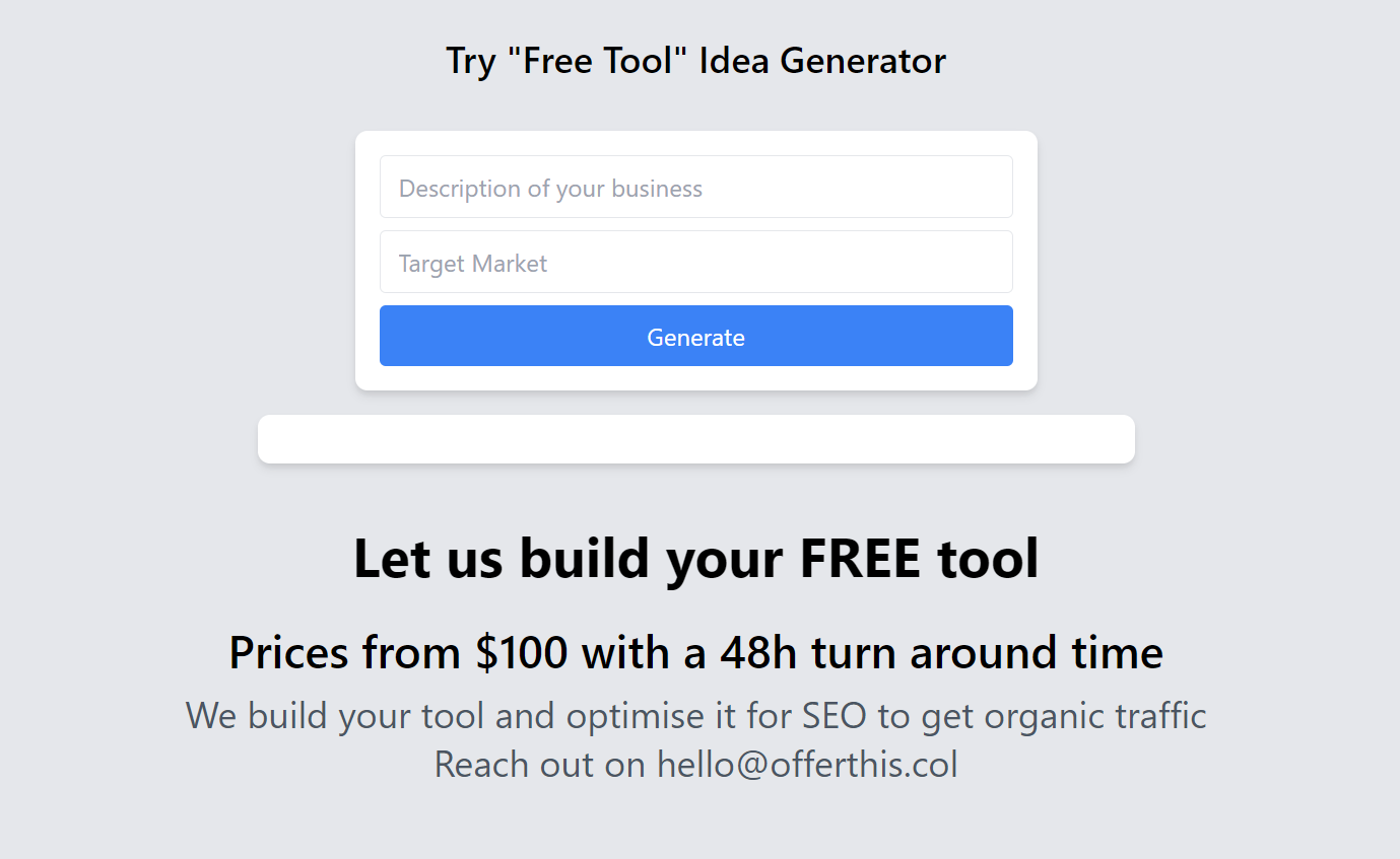 IdeasFortools - 创建免费的工具来吸引您的付费产品的流量媒体3