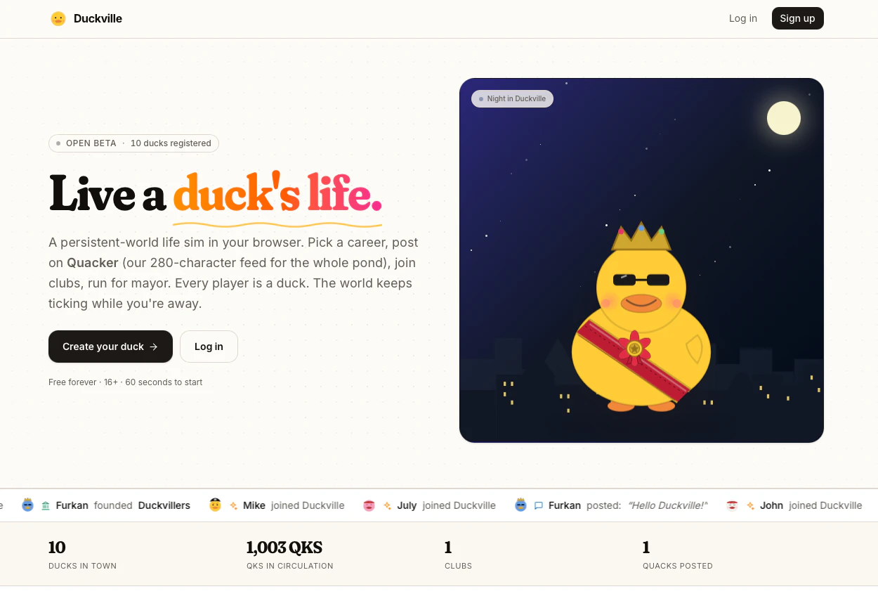 Duckville screenshot 2